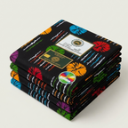 Neon Carnival Ankara Fabric
